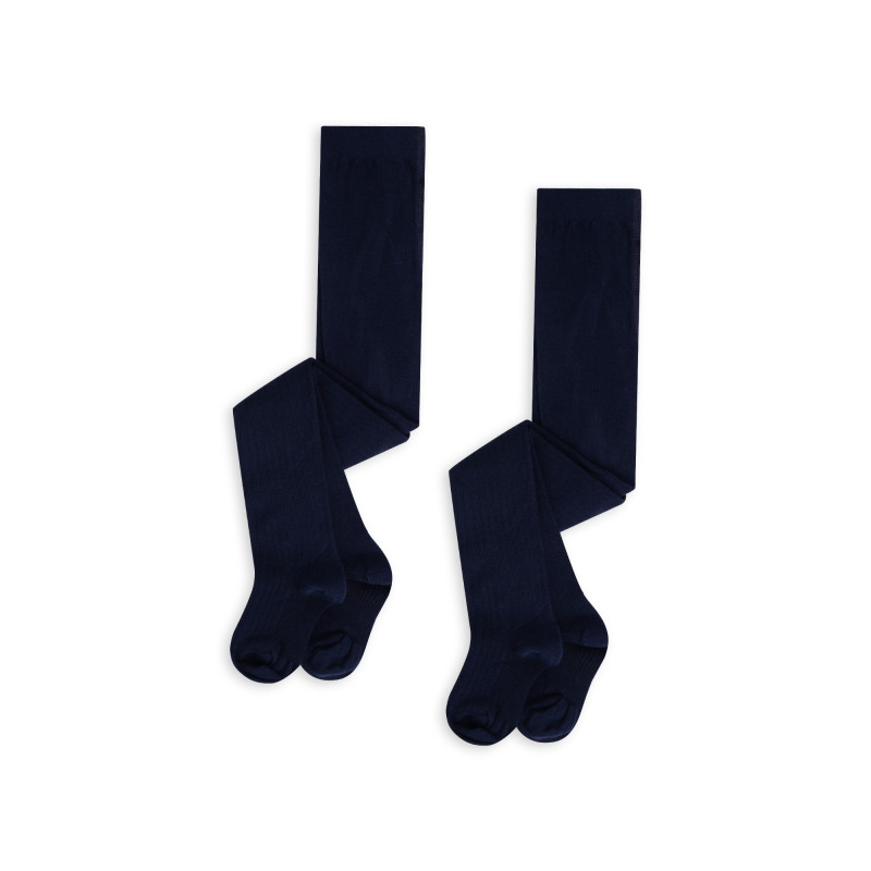 Աղջկա մանկական գծավոր զուգագուլպա 2 հատ